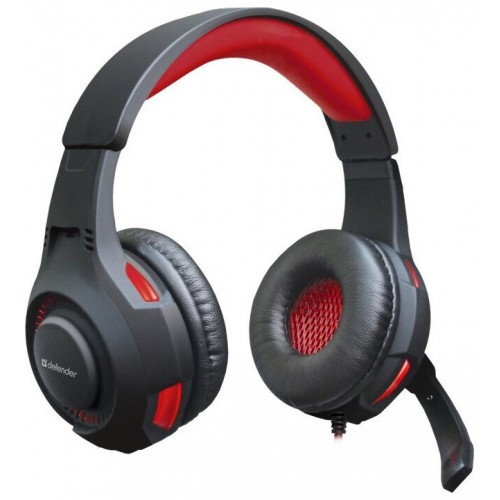 Компьютерная гарнитура Defender Warhead G-450 (64146) (черный/красный) 1