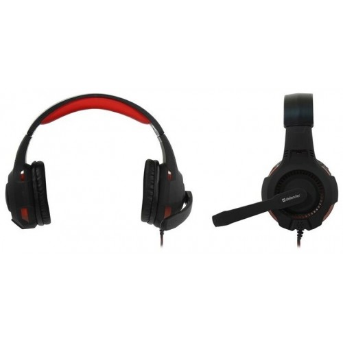 Компьютерная гарнитура Defender Warhead G-450 (64146) (черный/красный) 7