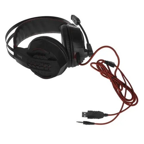 Компьютерная гарнитура HOCO W102 Cool tour gaming (красный) 4