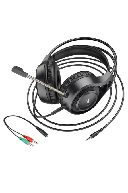 Компьютерная гарнитура Hoco W106 Tiger (черный) 