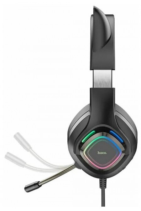 Компьютерная гарнитура Hoco W107 Cute cat (черный) 1