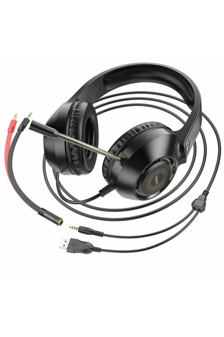 Компьютерная гарнитура Hoco W108 Sue (черный) 2