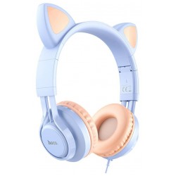 Компьютерная гарнитура Hoco W36 Cat (синий)