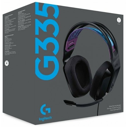 Компьютерная гарнитура Logitech G G335 (981-000978) (черный) 4