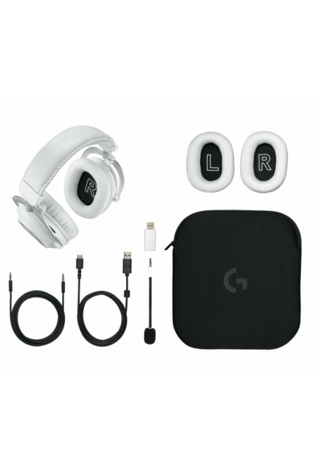 Компьютерная гарнитура Logitech G PRO X2 Lightspeed (981-001269) (белый) 5