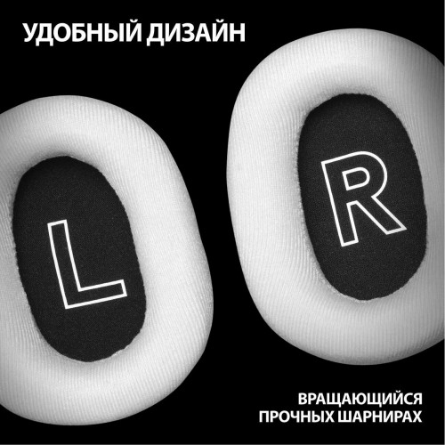 Компьютерная гарнитура Logitech G PRO X2 Lightspeed (981-001269) (белый) 7