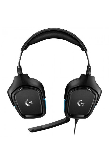 Компьютерная гарнитура Logitech G431 (981-000772) (черный/синий) 1