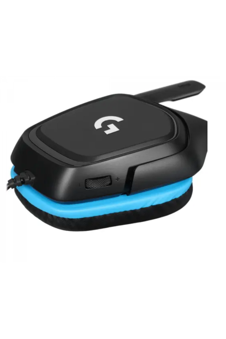 Компьютерная гарнитура Logitech G431 (981-000772) (черный/синий) 7