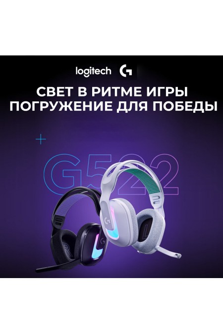 Компьютерная гарнитура Logitech G522 (981-001550) (белый) 5