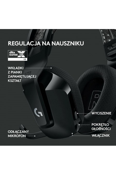 Компьютерная гарнитура Logitech G733 Lightspeed (белый) 9