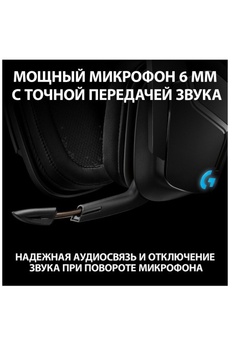 Компьютерная гарнитура Logitech G935 (981-000744) (черный) 7