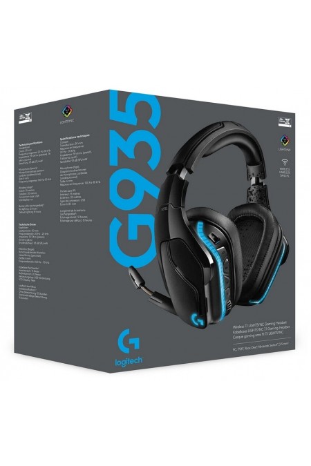 Компьютерная гарнитура Logitech G935 (981-000744) (черный) 9