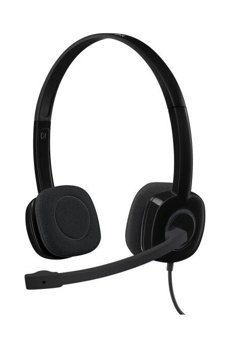 Компьютерная гарнитура Logitech H151 (981-000590) (черный) 