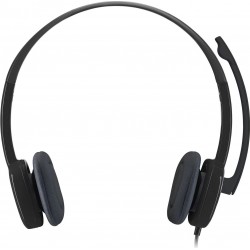 Компьютерная гарнитура Logitech H151 (981-000590) (черный)