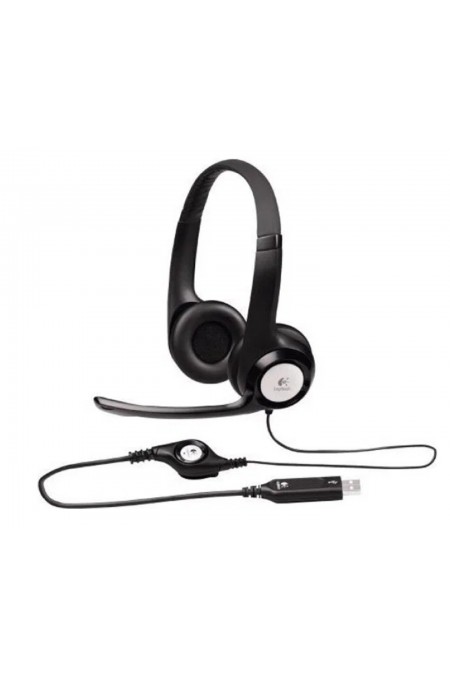 Компьютерная гарнитура Logitech H390 (черный) 1