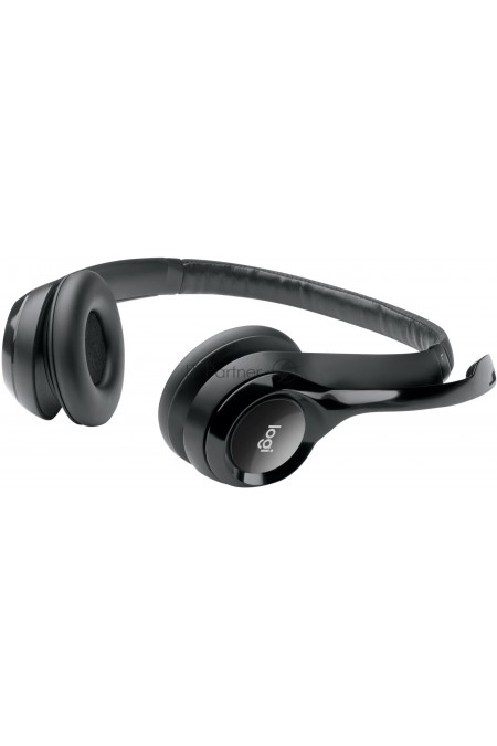Компьютерная гарнитура Logitech H390 USB (981-000803) (черный) 5