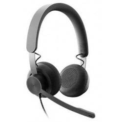Компьютерная гарнитура Logitech Headset Zone Wired 981-000870 Teams (графитовый)