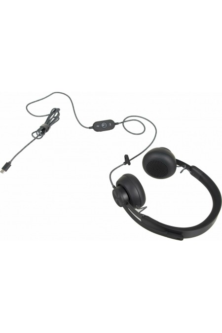 Компьютерная гарнитура Logitech Headset Zone Wired 981-000870 Teams (графитовый) 1