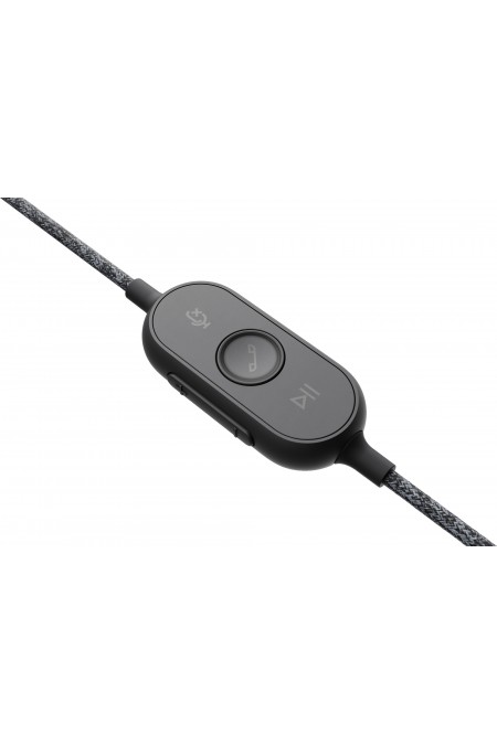 Компьютерная гарнитура Logitech Headset Zone Wired UC (981-000875) (графитовый) 2