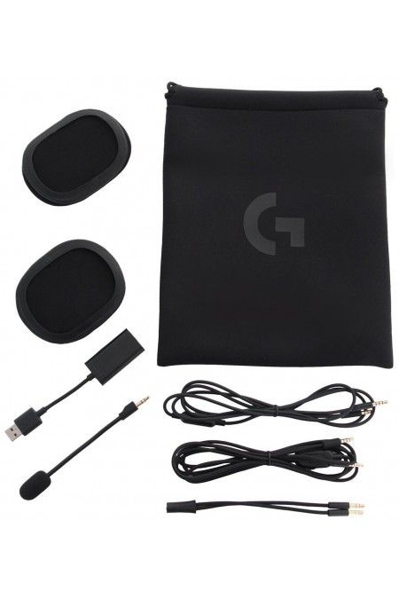 Компьютерная гарнитура Logitech Pro X (981-000820) (черный) 5