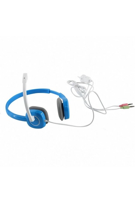 Компьютерная гарнитура Logitech Stereo Headset H150 (981-000368) (голубой) 2