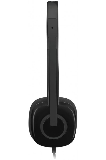 Компьютерная гарнитура Logitech Stereo Headset H151 (981-000589) (черный) 1