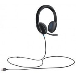 Компьютерная гарнитура Logitech USB Headset H540 (981-000480) (черный)