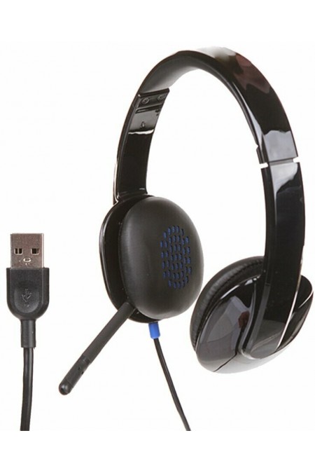 Компьютерная гарнитура Logitech USB Headset H540 (981-000480) (черный) 3
