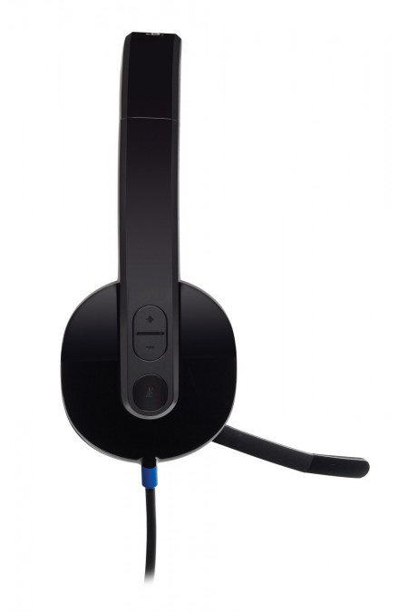 Компьютерная гарнитура Logitech USB Headset H540 (981-000480) (черный) 4