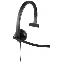Компьютерная гарнитура Logitech H570e (черный)