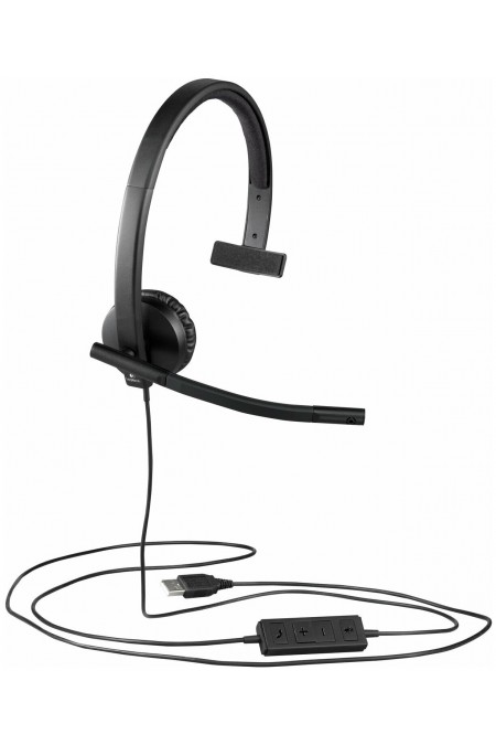 Компьютерная гарнитура Logitech H570e (черный) 1