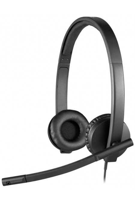Компьютерная гарнитура Logitech VC USB Headset Stereo H570e (981-000575) (черный) 