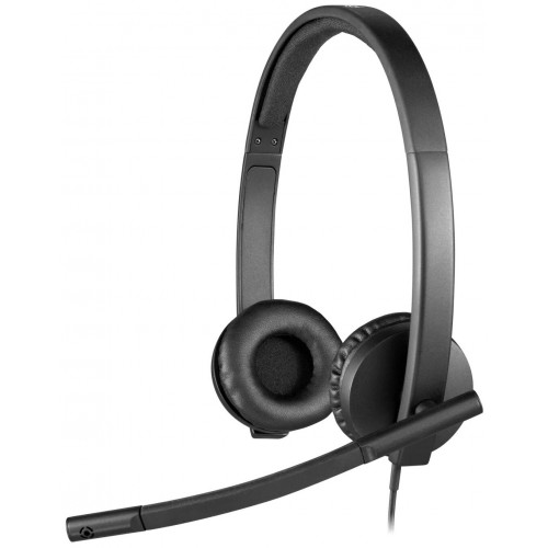 Компьютерная гарнитура Logitech VC USB Headset Stereo H570e (981-000575) (черный) 