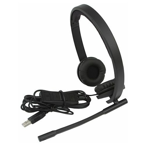 Компьютерная гарнитура Logitech VC USB Headset Stereo H570e (981-000575) (черный) 4