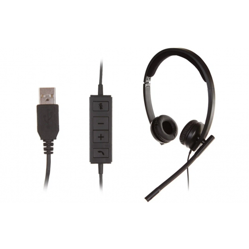 Компьютерная гарнитура Logitech VC USB Headset Stereo H570e (981-000575) (черный) 7