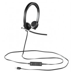 Компьютерная гарнитура Logitech VC USB Headset Stereo H650e (981-000519) (черный)