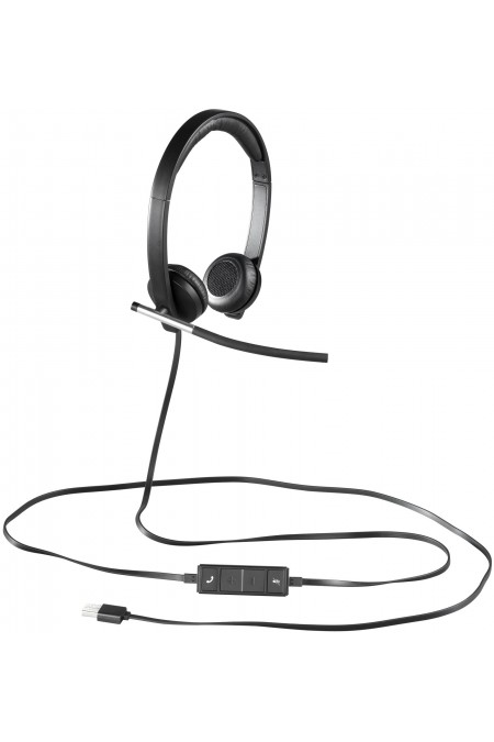 Компьютерная гарнитура Logitech VC USB Headset Stereo H650e (981-000519) (черный) 2