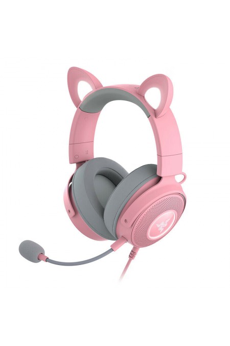 Компьютерная гарнитура Razer Kraken Kitty V2 Pro Quartz RZ04-04510200-R3M1 (розовый) 