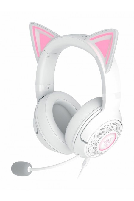 Компьютерная гарнитура Razer Kraken Kitty V2 (RZ04-04730600-R3M1) (белый) 