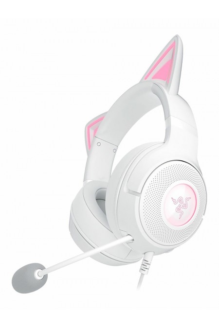 Компьютерная гарнитура Razer Kraken Kitty V2 (RZ04-04730600-R3M1) (белый) 1