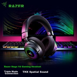 Компьютерная гарнитура RAZER Kraken V4 (RZ04-05170100-R3M1) (черный)