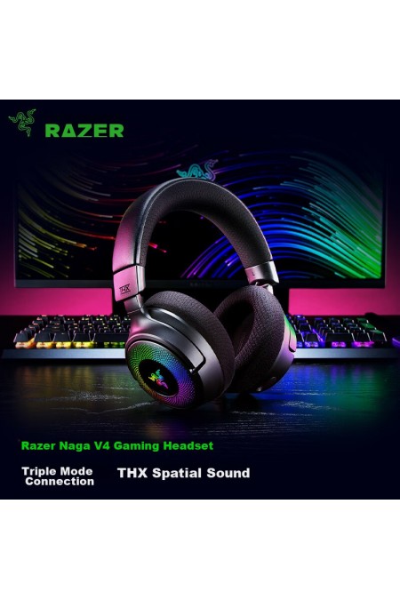 Компьютерная гарнитура RAZER Kraken V4 (RZ04-05170100-R3M1) (черный) 