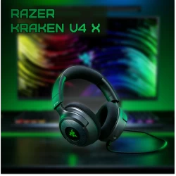 Компьютерная гарнитура Razer Kraken V4 X gaming headset (RZ04-05180100-R3M1) (черный)
