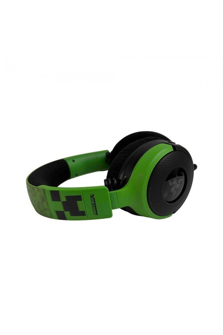 Компьютерная гарнитура Razer Kraken V4 X Minecraft Edition (RZ04-05180200-R3M1) (черный/зеленый) 3