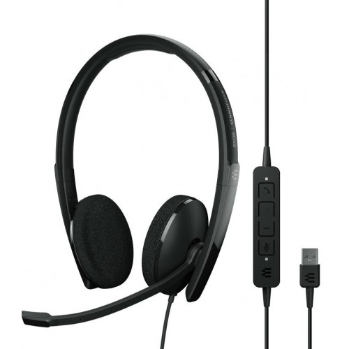 Компьютерная гарнитура Sennheiser ADAPT 160 USB Double-sided HS USB (Ex 508315) (черный) 