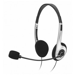 Компьютерная гарнитура SVEN AP-010MV (SV-0410010MV) (черный/серебристый)