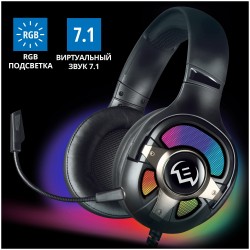 Компьютерная гарнитура SVEN AP-U1100MV (SV-020828) (черный)