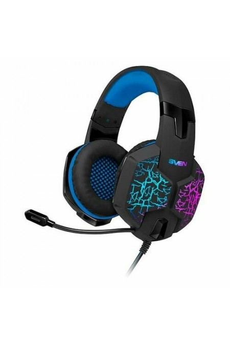 Компьютерная гарнитура SVEN AP-U980MV (SV-015633) (черный/синий) 