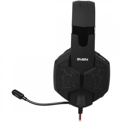 Компьютерная гарнитура SVEN AP-U988MV (SV-014780) (черный/красный) 2