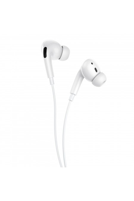 Наушники Hoco M1 Pro 1.2м (Lightning) (белый) 1